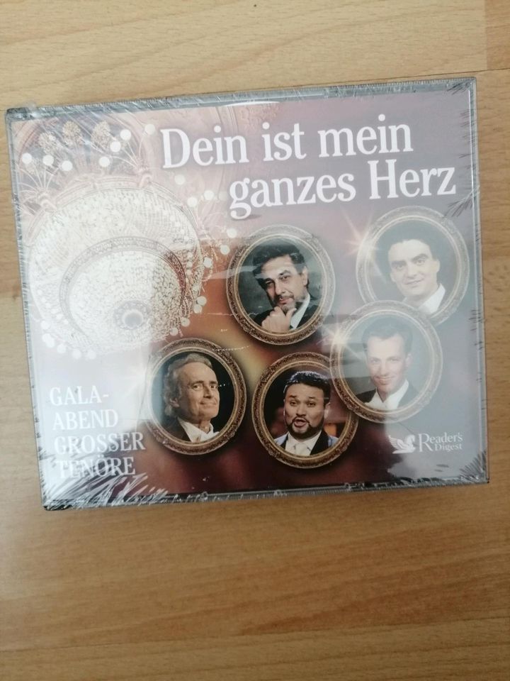 Dein ist mein ganzes Herz, 5 CDs, Reader's Digest, neu in Stuttgart