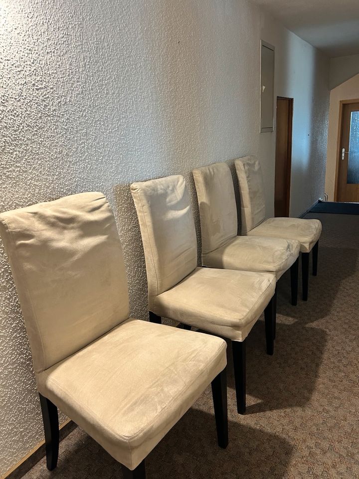 Esstisch Stühle beige 4er in Dattenberg