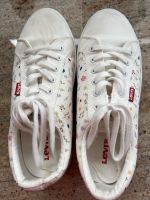 Levi‘s Levis Sneakers weiß mit Blumen, Gr.39 Nordrhein-Westfalen - Rheinberg Vorschau