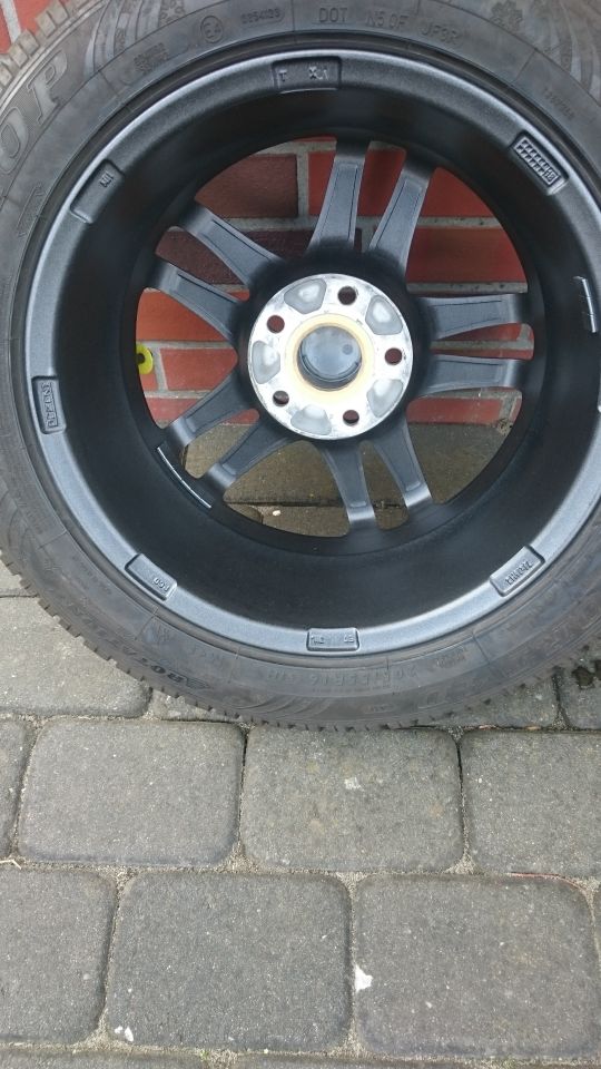 205/55/16, Dunlop Winter, Dezent TZ, graphit, 7x16 ET35, 6,5mm in Drochtersen