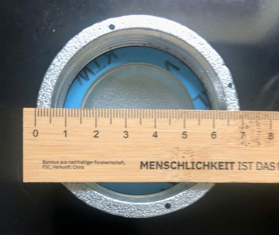 Einstutzen Überströmkappe f. Gaszähler G4  G6 DN 25 für 2 Zoll + in Zerbst (Anhalt)