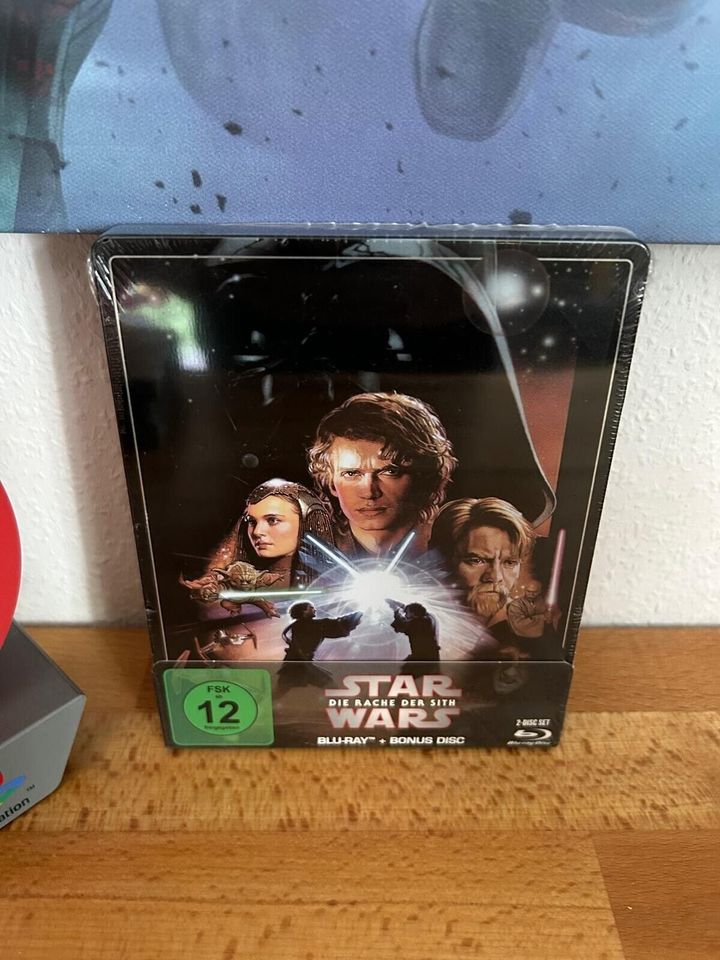 Star Wars Episode 3: Die Rache der Sith Steelbook Neu in Immenstadt