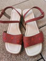 Rieker Antistress Sandalen rot gr. 38 Leder bestickt Hessen - Fulda Vorschau