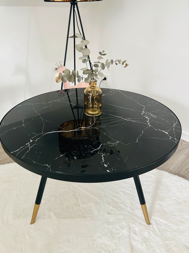 Couchtisch Tisch schwarz Gold Marmoroptik in Brandenburg - Teltow | eBay  Kleinanzeigen ist jetzt Kleinanzeigen