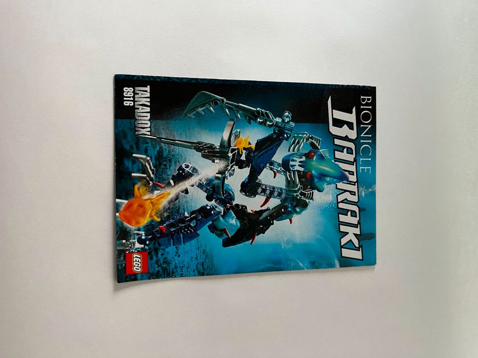 Lego Bionicle - Set 8916 - Takadox - vollständig, mit Anleitung in Tangstedt 