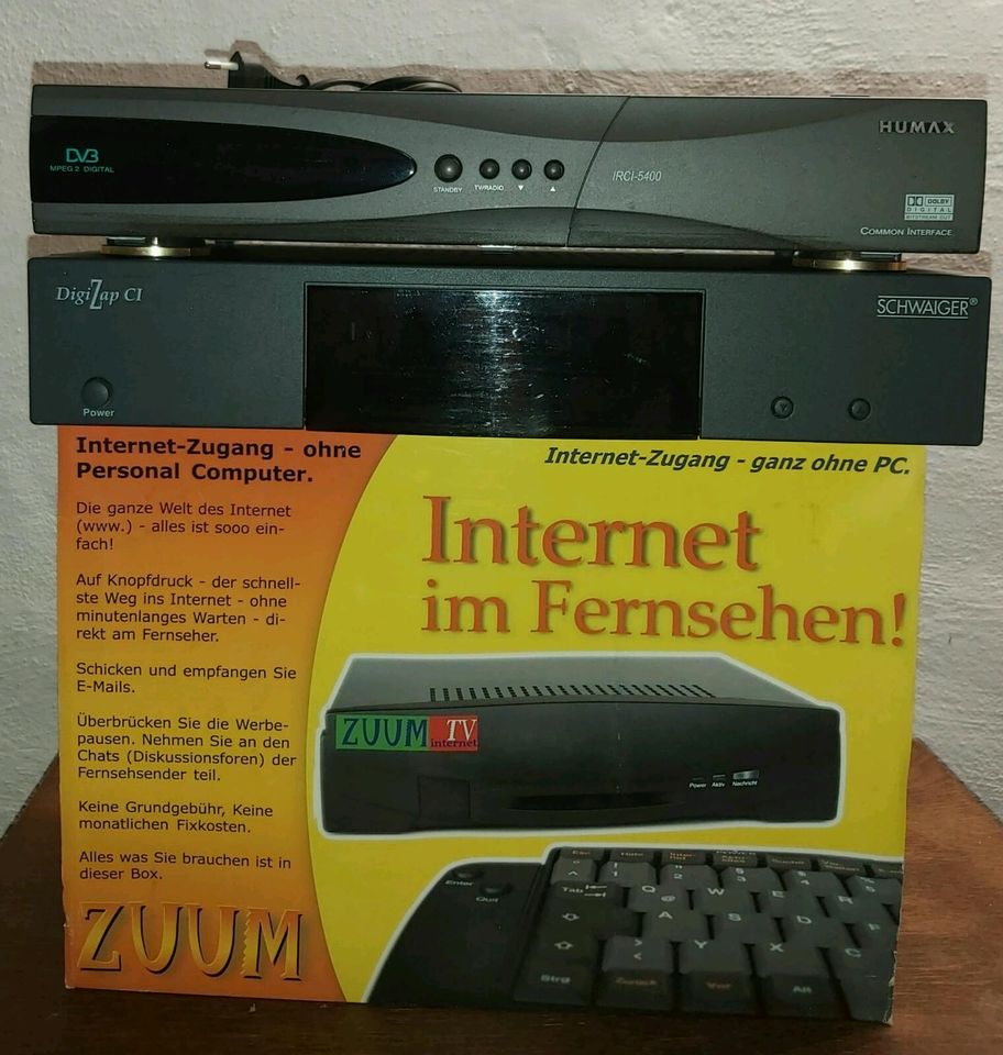 Humax receiver und Zuum TV in Löchgau