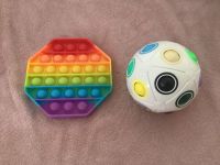 1 Rainbow Pop it und ein Magic Ball (Knobel Ball) Niedersachsen - Gehrden Vorschau