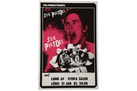 POSTER SEX PISTOLS LIVE KONZERT PLAKAT STOCKHOLM 1978 punk Brandenburg - Oranienburg Vorschau