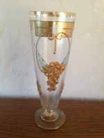 Original Glas mit Stil, Goldrand und goldfarbenen Büten belegt - Sachsen - Gersdorf Vorschau