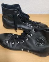 CONVERSE Chucks Leder schwarz Gr. 37,5 Bayern - Burgkunstadt Vorschau