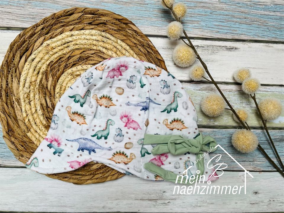 Sonnenhut, Musselin, Hut, Mütze handmade NEU in Germaringen