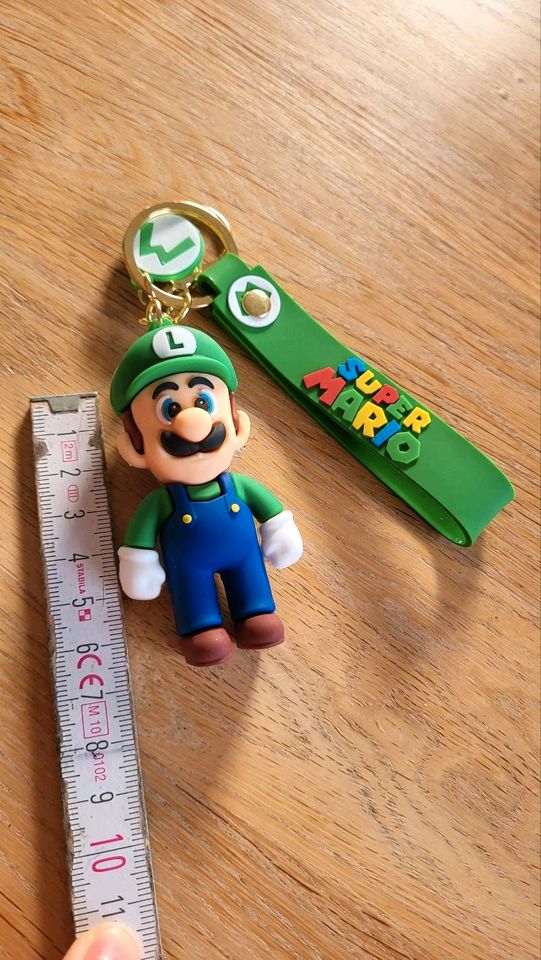 Neu Super Mario Luigi Schlüsselanhänger schlüsselband in Wallmoden
