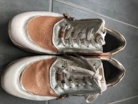 Schuhe Tamaris Sneaker gold Glitzer Baden-Württemberg - Friedenweiler Vorschau