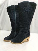 Hohe Winterstiefel Gr. 3 1/2 (36) Dunkelblau Stiefel OSWALD Bayern - Trogen Vorschau