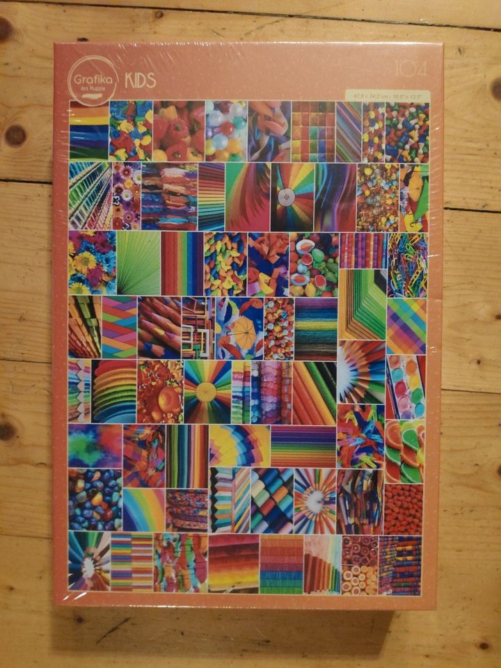 Puzzle Collage Farben, bunt, 104 Teile von Grafika Kids, neu in Frankfurt am Main