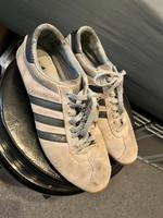 Adidas Rekord Vintage 45 1/3 grau Wildleder Hessen - Gießen Vorschau