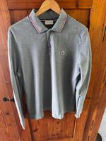 Moncler Herren Polo Grau Baden-Württemberg - Weinheim Vorschau