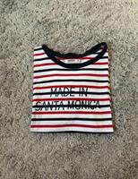 Pull & Bear T-Shirt Santa Monica gestreift weiß blau rot S Niedersachsen - Osnabrück Vorschau