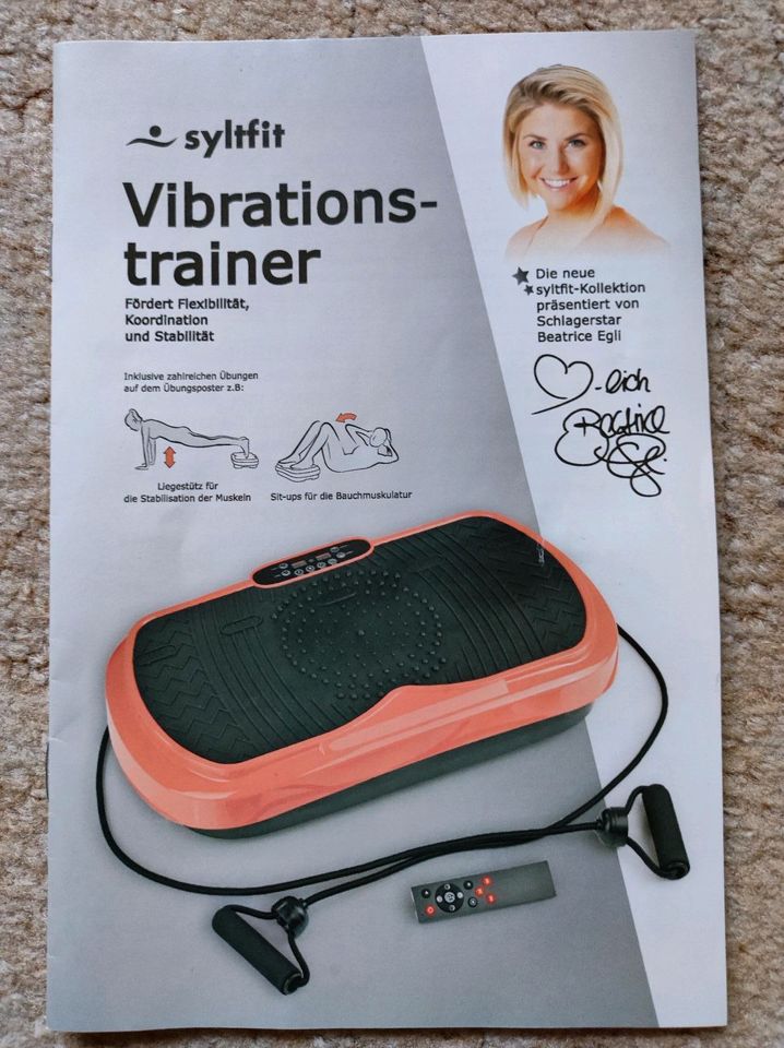 Wie NEU Syltfit Trainer Vibrationstrainer Board Brett Aerobic Spo in Weimar