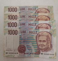 Banknoten aus Italien Hessen - Weiterstadt Vorschau