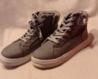 NEU, Damen sneaker high, gefüttert, grau, Gr. 38 Nordrhein-Westfalen - Emmerich am Rhein Vorschau