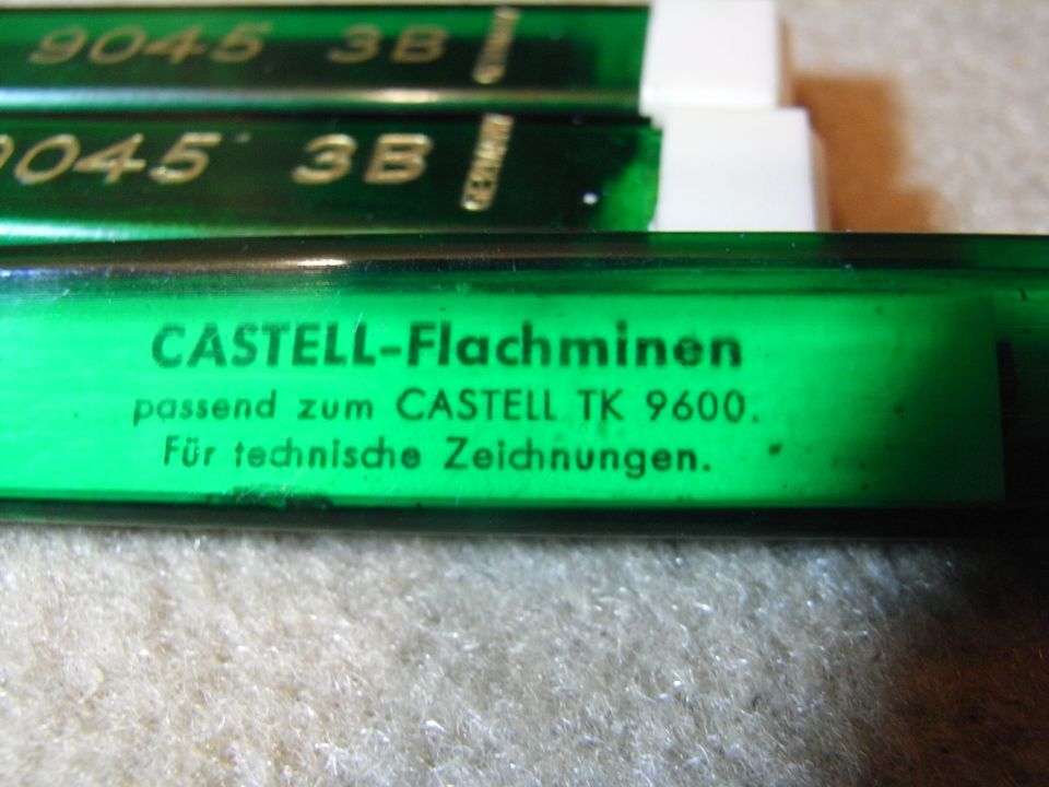 Faber Castell 9045 3B , Flachminen , für TK 9600 , 3 Dosen in Rickling