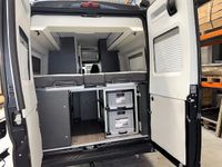 ⭐Kastenwagen-Wohnmobil-Regal mit 2 Auszügen⭐ 3 Schwerlastauszug, Eurobox, Wohnmobil Regal, Aluminiumregal, Einbau, Camping, Campingzubehör, Kastenwagen, Easysteck Niedersachsen - Dinklage Vorschau