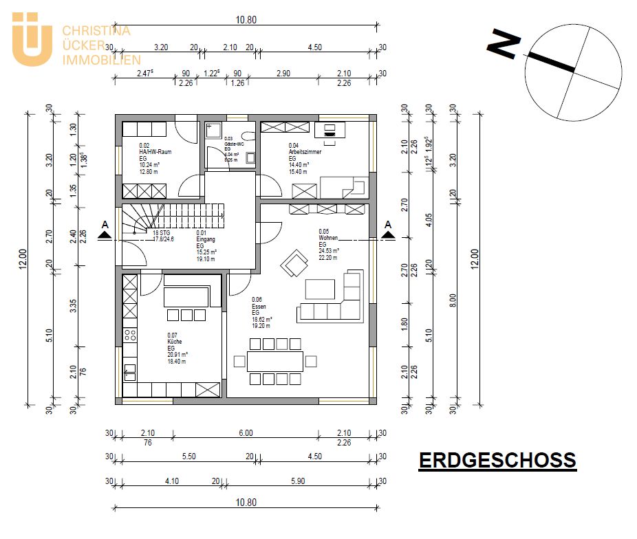 HAUSBAU IN 100 TAGEN * NEUBAU * mitten im Grünen - Modernes EFH in Schwalmtal im Vogelbergkreis in Schwalmtal