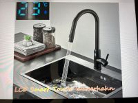 Ausziehbare Küchenarmatur Touch mit Temperaturanzeige Hessen - Kelkheim Vorschau