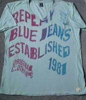 REPLAY HERREN T-SHIRT V-NECK Gr XL SHIRT Bayern - Freilassing Vorschau