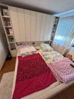 Ganzes Schlafzimmer mit Ehebett und Schrankwand Baden-Württemberg - Schwaigern Vorschau