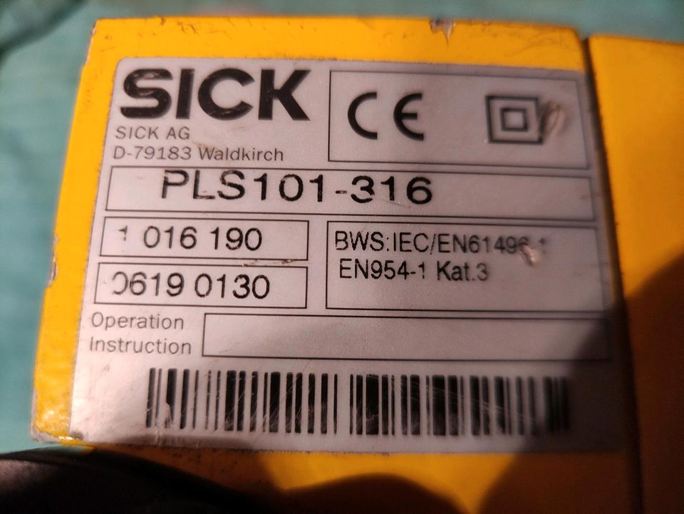 Sick PLS101-316 Sicherheitsscanner ID 1016190 in Werdohl