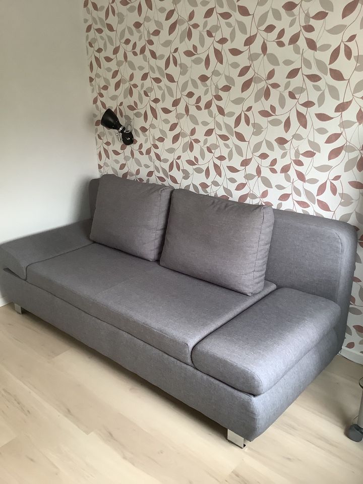 Schlafsofa Sofa Grau Schrank Shabby Landhaus Tisch Maison Weiß in Bochum