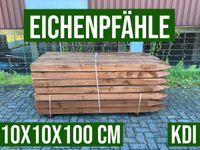 Vierkantpfosten Eichenpfahl Holzpfosten Eiche  - 10x10x100 - KDI Nordrhein-Westfalen - Lennestadt Vorschau