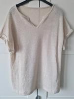 Neu Creme farbenes Shirt Shein Gr.L Hessen - Großkrotzenburg Vorschau