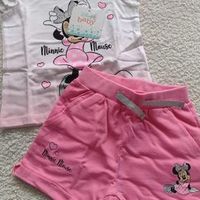 Sommer Set Minnie Mouse Tshirt und Hose Große 62 68 80 Hessen - Offenbach Vorschau