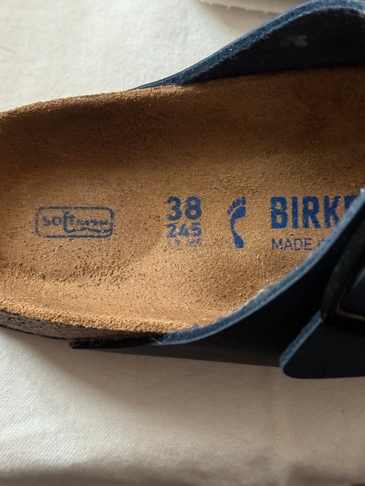 Birkenstock Arizona, Sandalen, dunkelblau Gr. 38 in Gernsbach