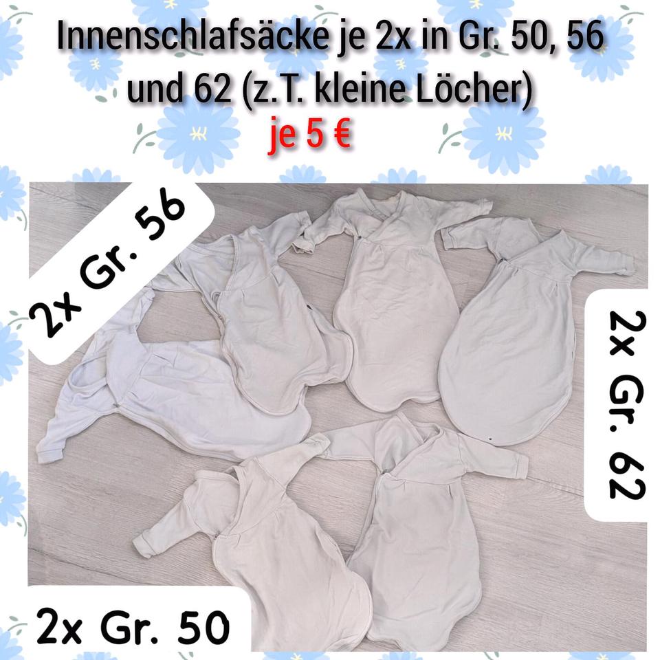 Schlafsäcke Alvi und Co in Gr. 50/56, 56/62, 62/68 und 70, ab 5€ in Singen