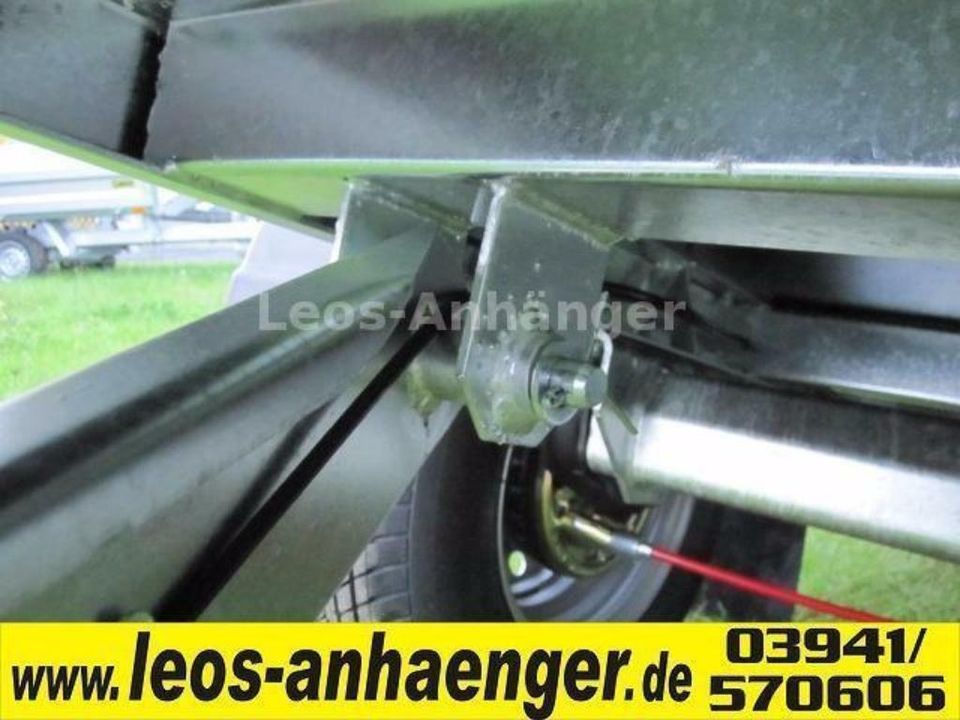 Leos-Anhänger Neptun BOIS GN127 N13-236 2.36x1.25 KIPPBAR 1300 kg in Halberstadt