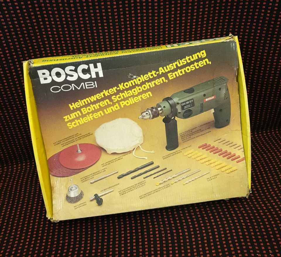 Antik Vintage Bosch Bohrmaschine in OVP Sammler  E 23 SB in Berlin