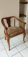 ANTIK! Schreibtisch Stuhl, Lehnstuhl restauriert, neu gepolstert Baden-Württemberg - Kürnbach Vorschau