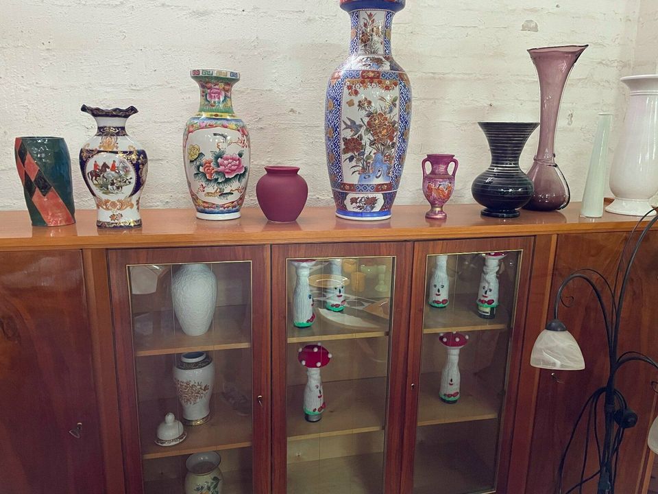 Verschiende Vasen, Gläser, Gefäße in Leipzig