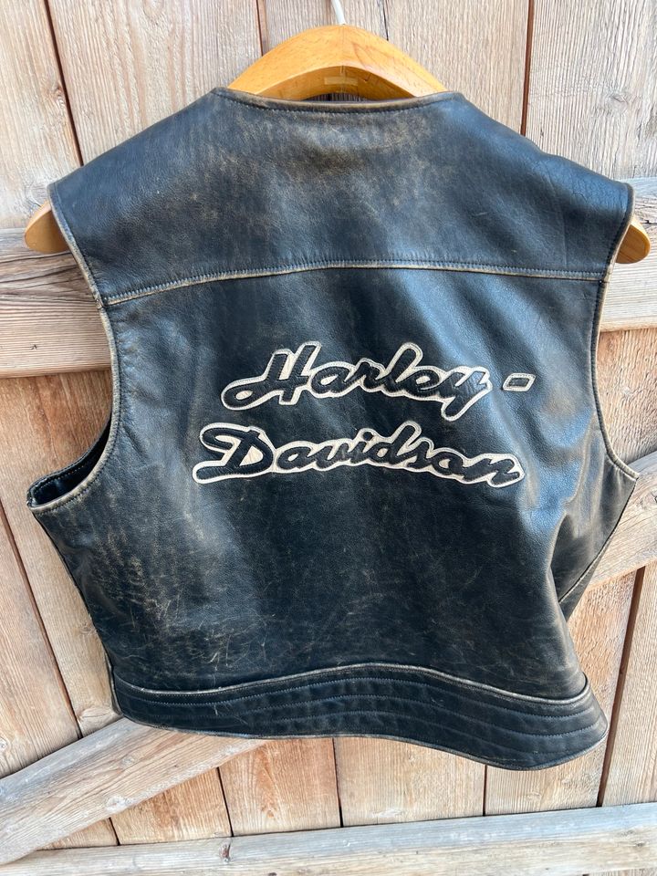 Harley Davidson Lederjacke, Weste….. in Rosenheim