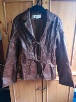 H&M Lederjacke Gr. 38 braun Brandenburg - Finsterwalde Vorschau