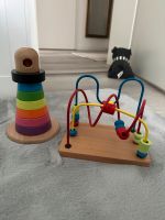 2 Babyspielzeuge / Ringpyramide aus Holz & Motorikspiel Baden-Württemberg - Mosbach Vorschau