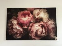 Leinwand Bild Foto Keilrahmen Blumen Pfingstrosen rosa 120 x 80 Merseburg - Meuschau Vorschau