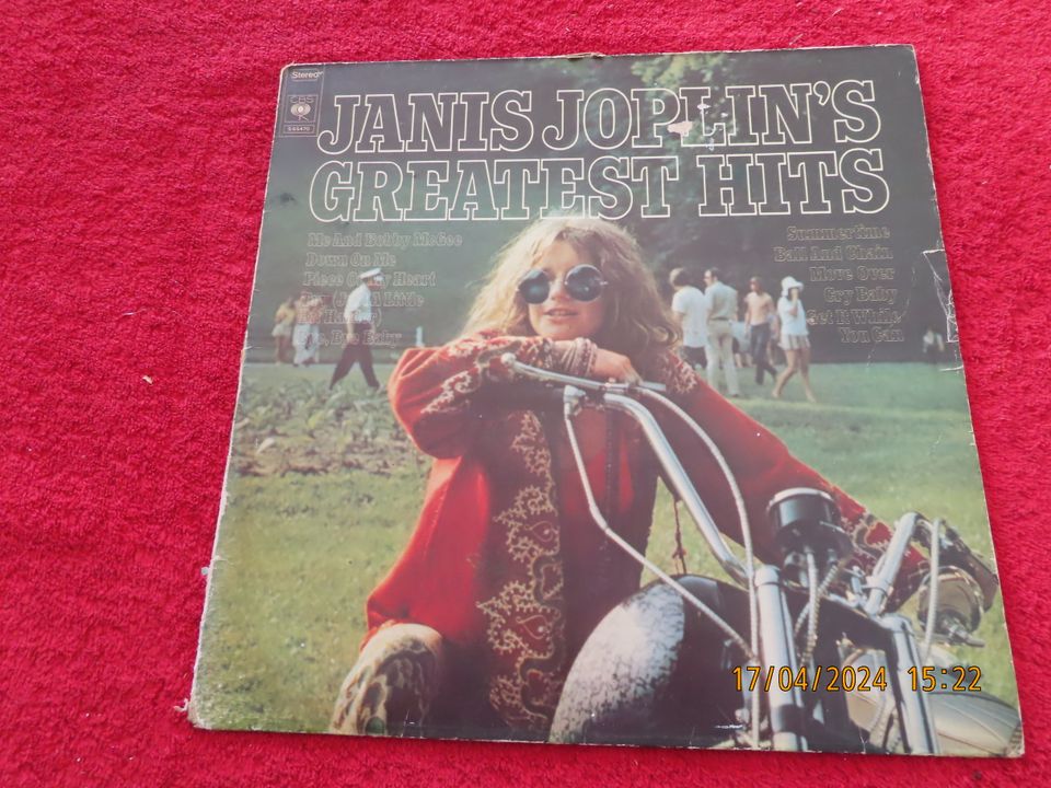 D131 - Janis Joplin – Janis Joplin's Greatest Hits - LP in Hetlinger Neuerkoog