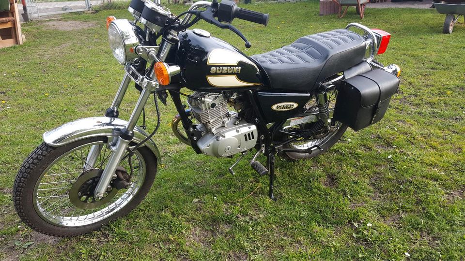 Suzuki GN 125 Top Zust. in Steinweiler Pfalz