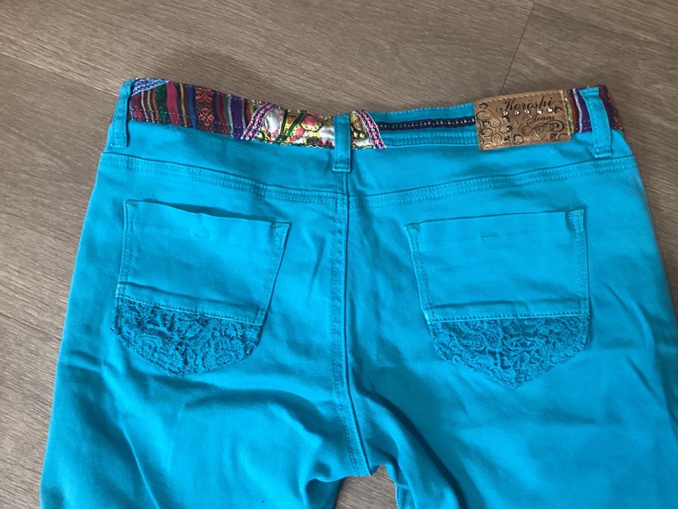 Koröshi Shorts Damen Größe 40 türkis in Dresden