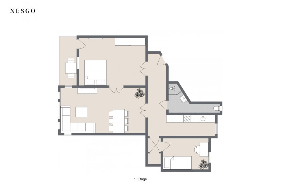 Historischer Altbau am Mauerpark: 3 Zi. Apartment inkl. sonnigem Balkon gegenüber der KulturBrauerei in Berlin